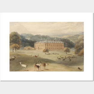 Althorp House, Northamptonshire by William Daniell Posters and Art